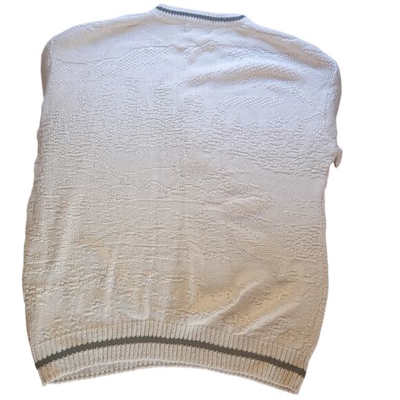 Vntg USA-Made Shenandoah XLT Deer Landscape Sweater 100% Cotton Heritage Lodge - Picture 13 of 13